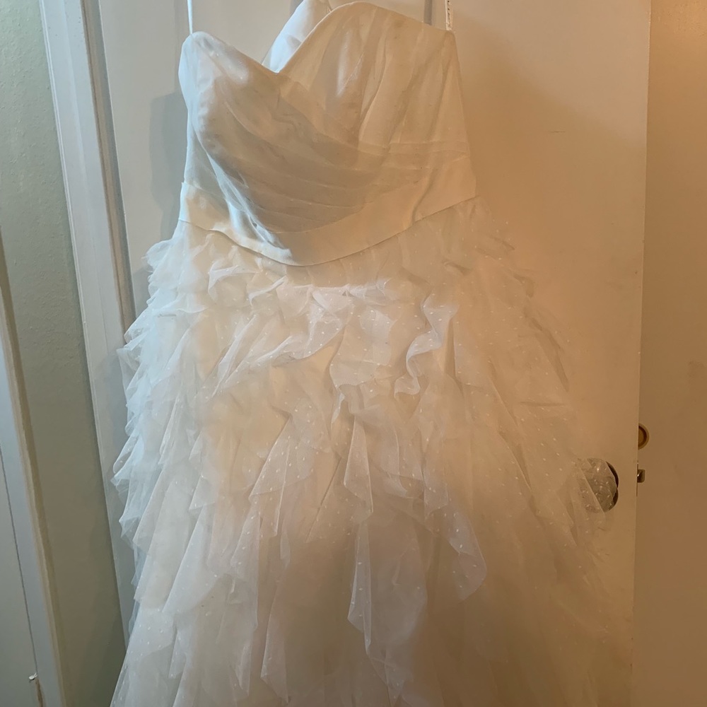 David’s Bridal wedding gown! Never worn